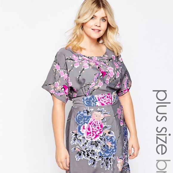 ASOS Curve Dresses & Skirts - Floral Dress.